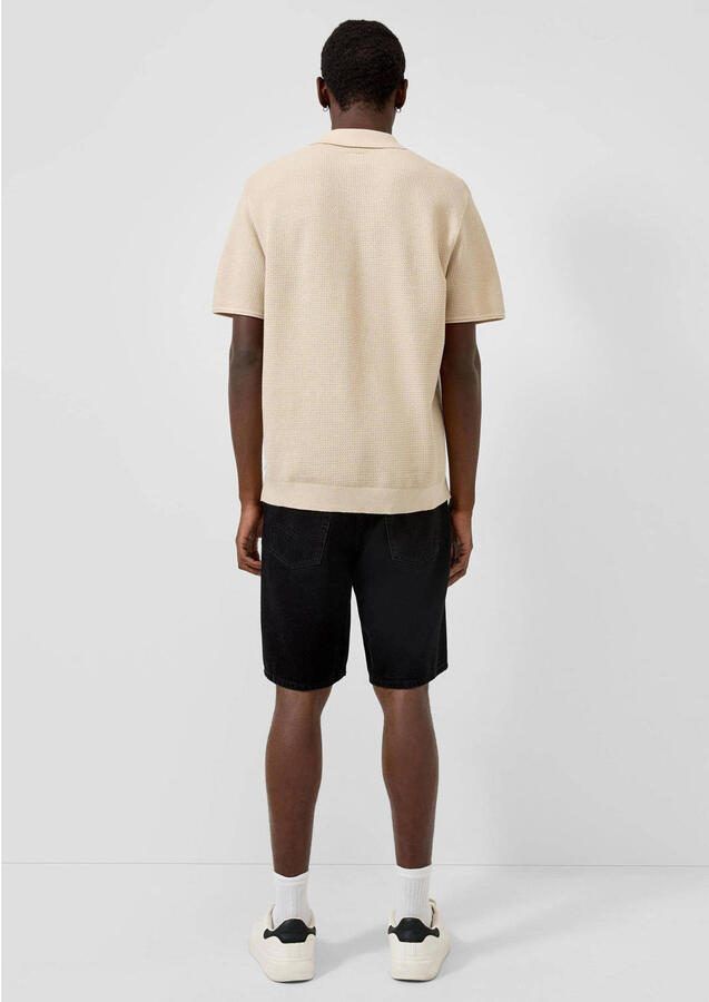 QS regular polo beige - Foto 3