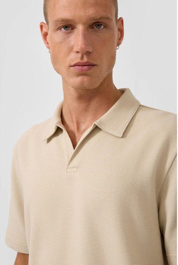 QS regular polo beige - Foto 3