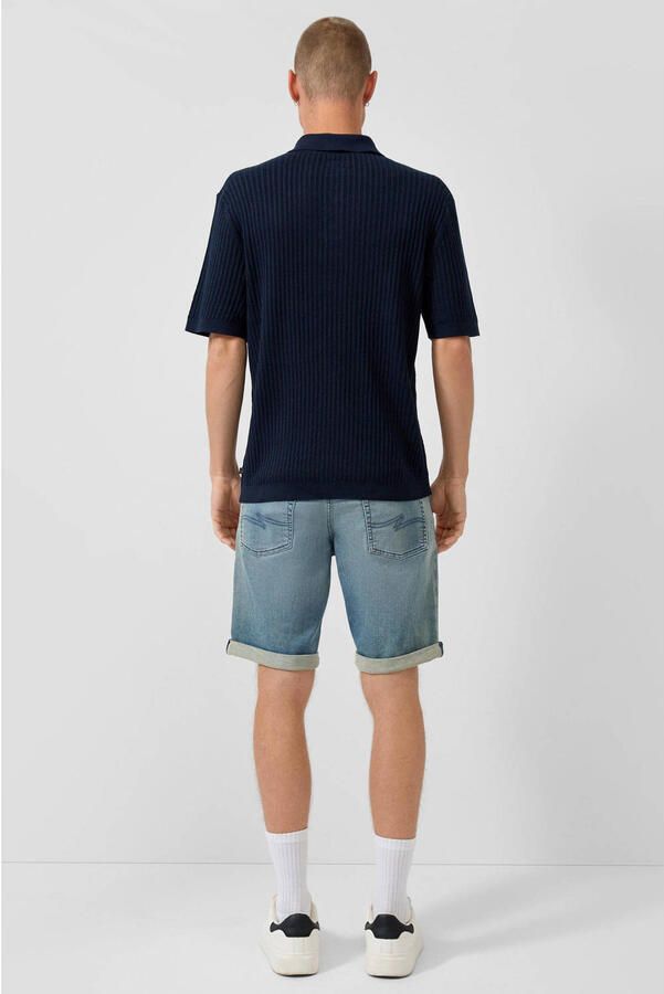 QS regular short light blue denim - Foto 3