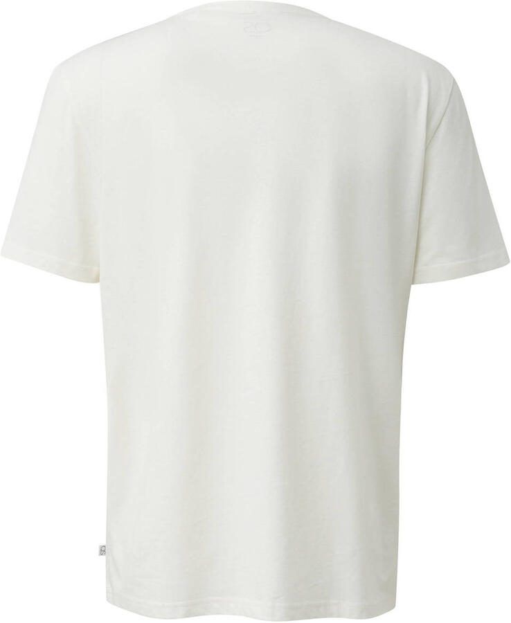 QS regular T-shirt ecru - Foto 2
