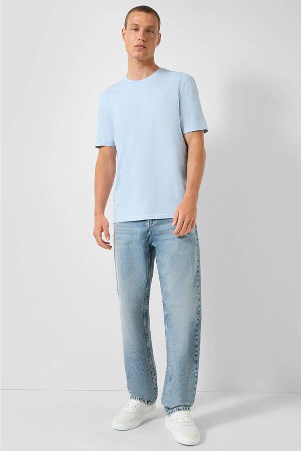 QS regular T-shirt lichtblauw - Foto 2