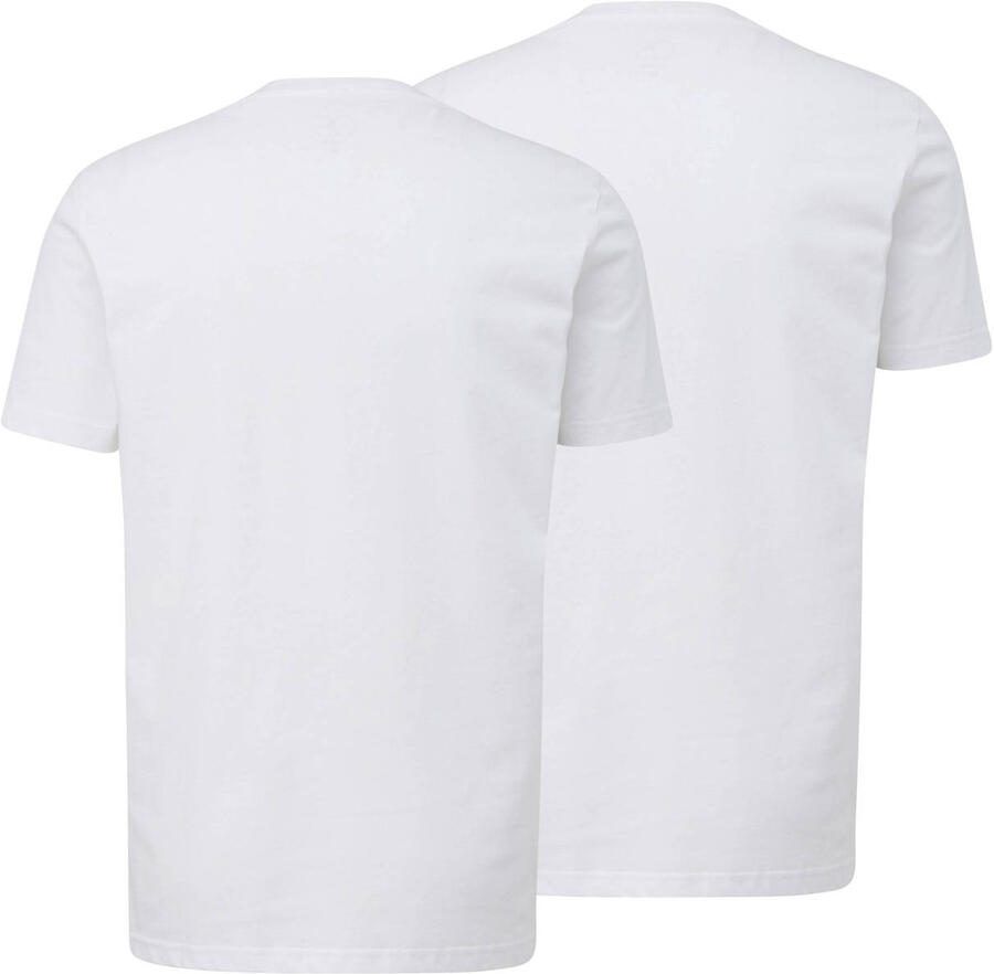 QS regular T-shirt wit - Foto 2