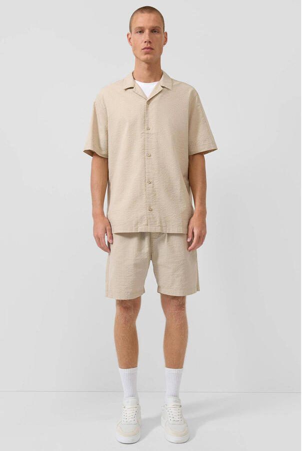 QS relaxed casual overhemd beige - Foto 3
