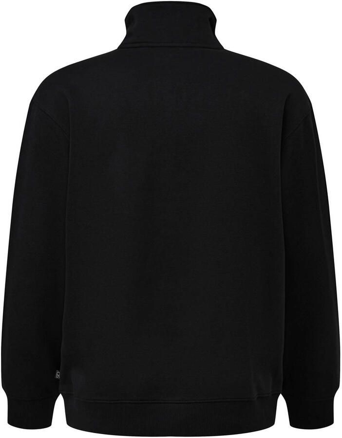 QS relaxed fit sweater zwart - Foto 2