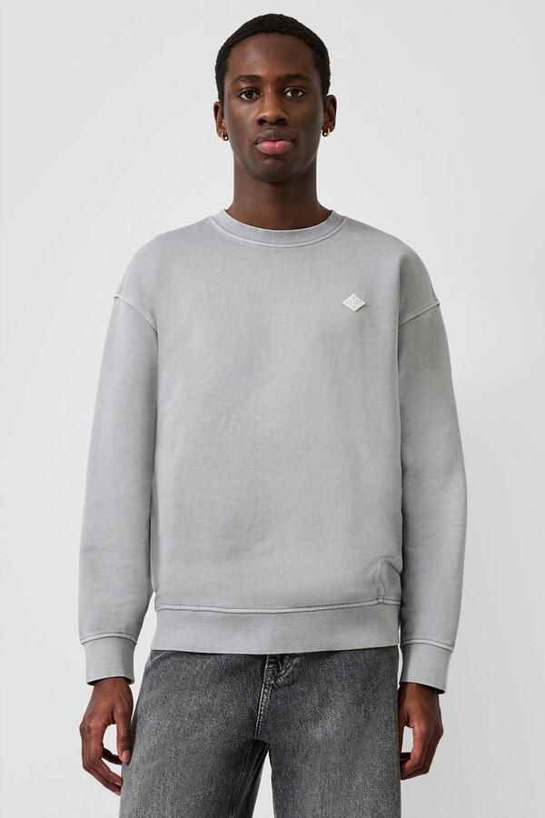 QS relaxed fit trui grijs