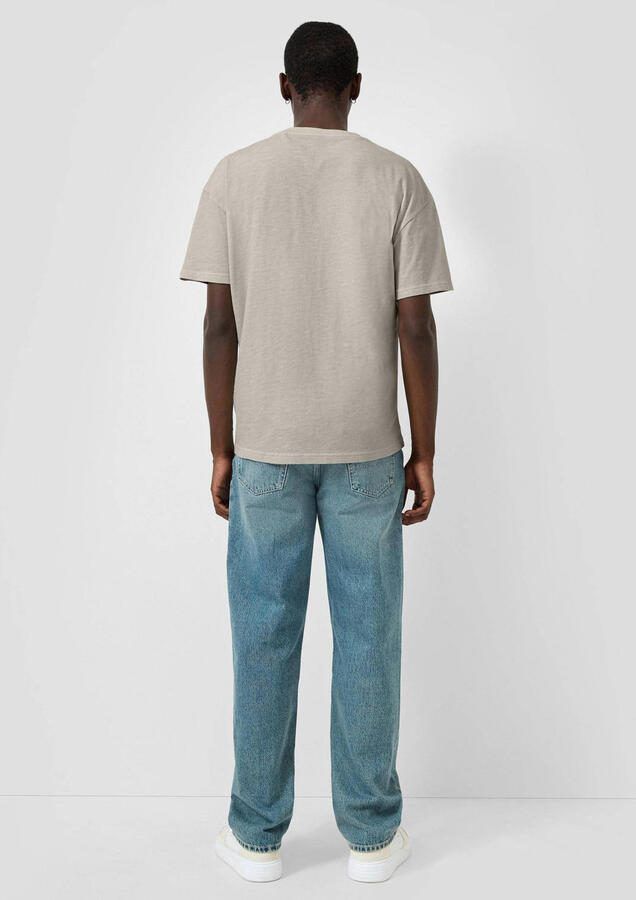 QS relaxed T-shirt beige - Foto 2
