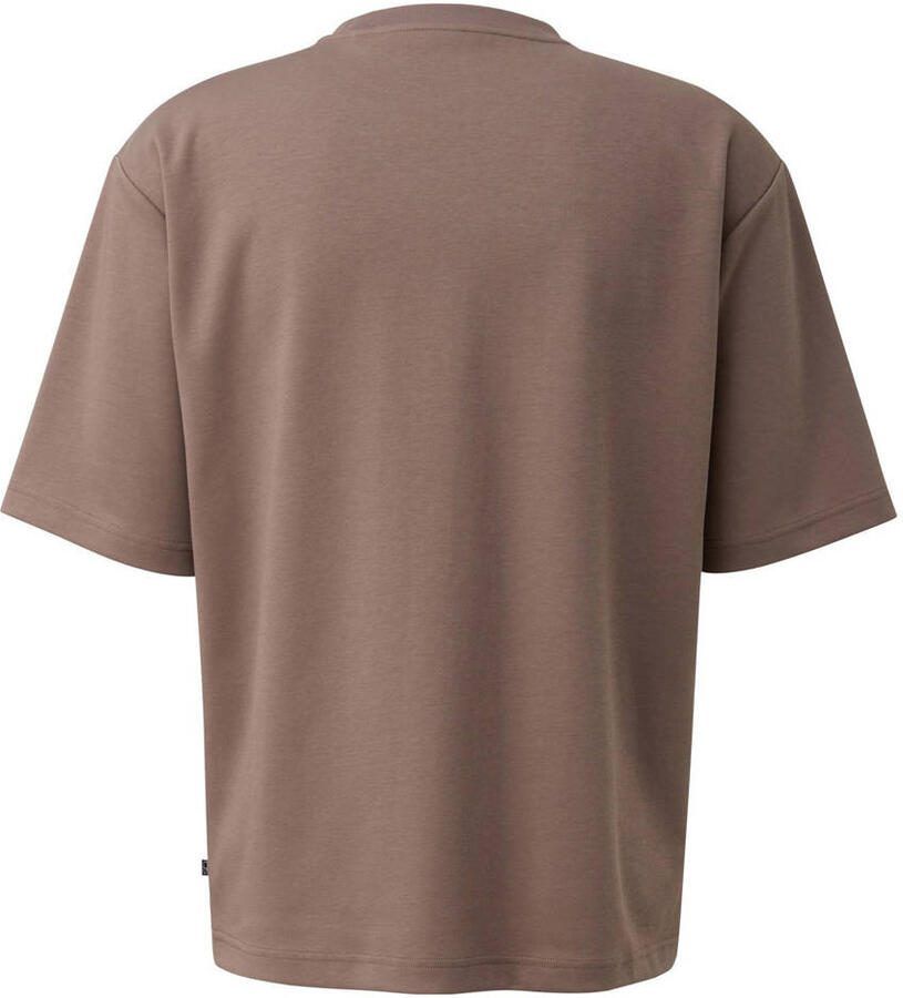 QS relaxed T-shirt bruin - Foto 2
