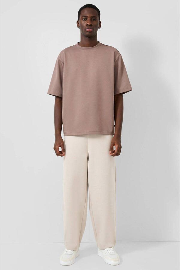 QS relaxed T-shirt bruin - Foto 3