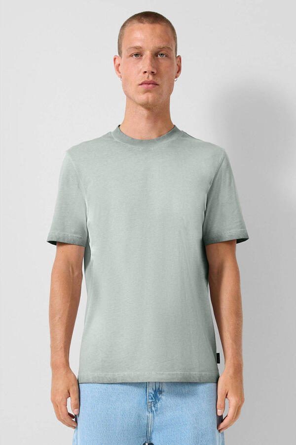 QS relaxed T-shirt groen