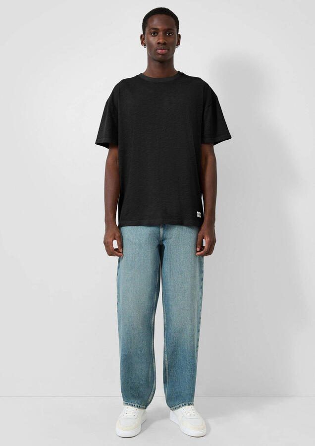 QS relaxed T-shirt zwart - Foto 3