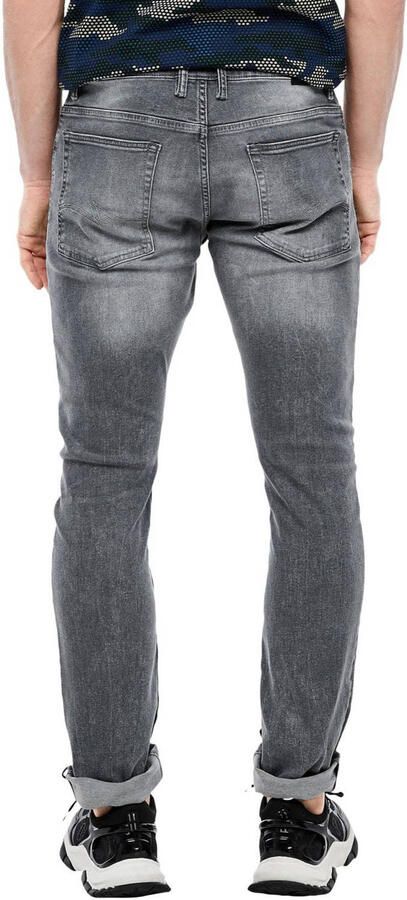 Q S designed by 5-pocket jeans met lichte used-effecten - Foto 3
