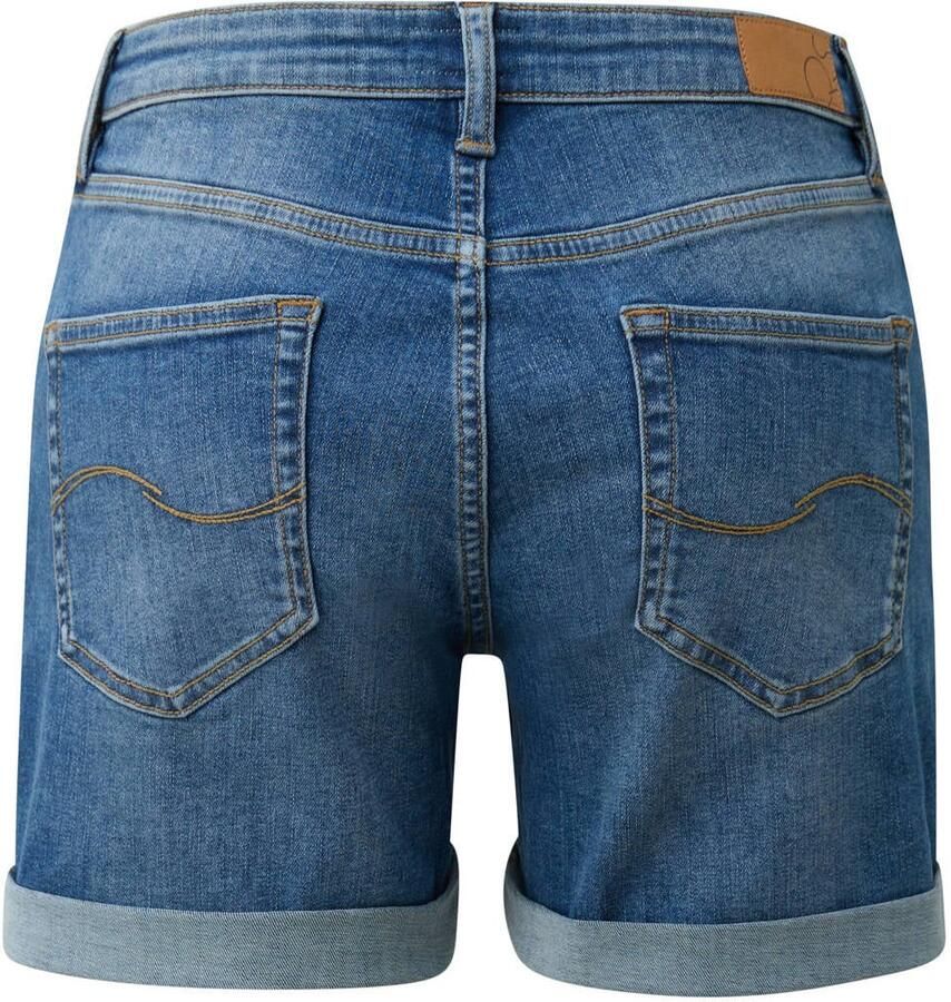 QS slim regular waist short medium blue denim - Foto 2
