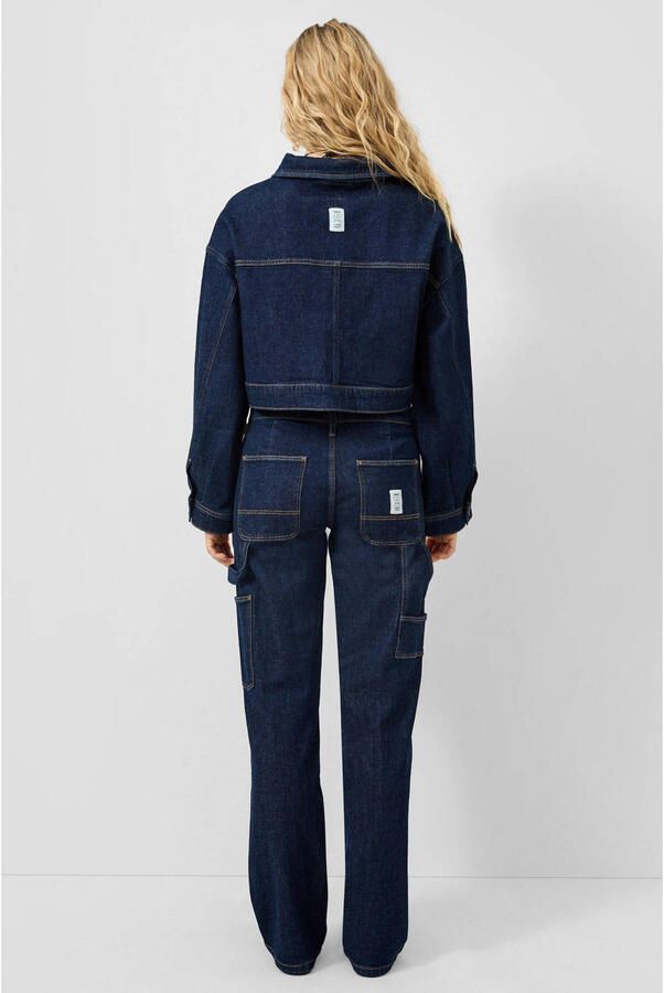 QS spijkerjas dark blue denim - Foto 2