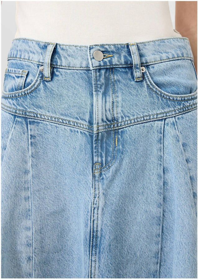 QS spijkerrok light blue denim - Foto 2