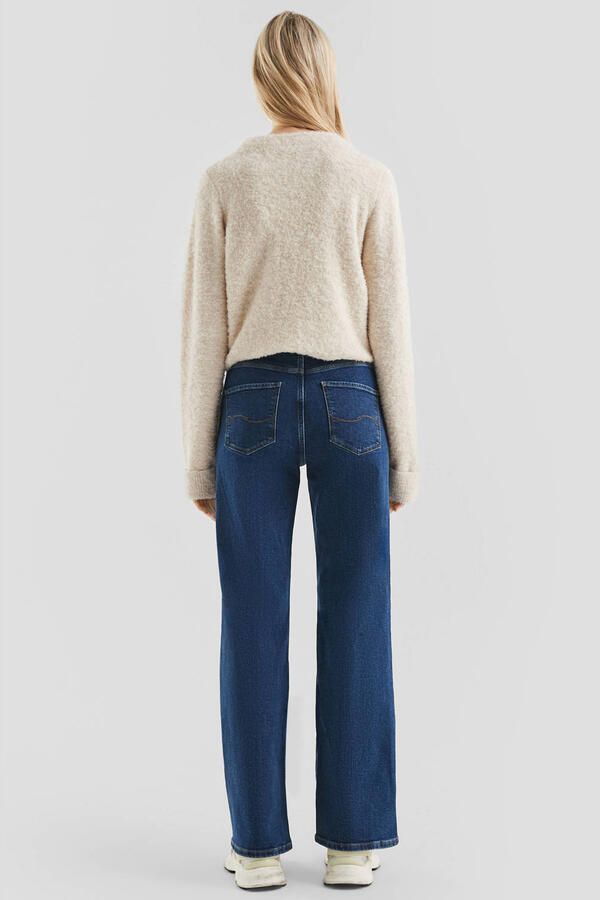 QS straight leg jeans dark blue denim - Foto 3