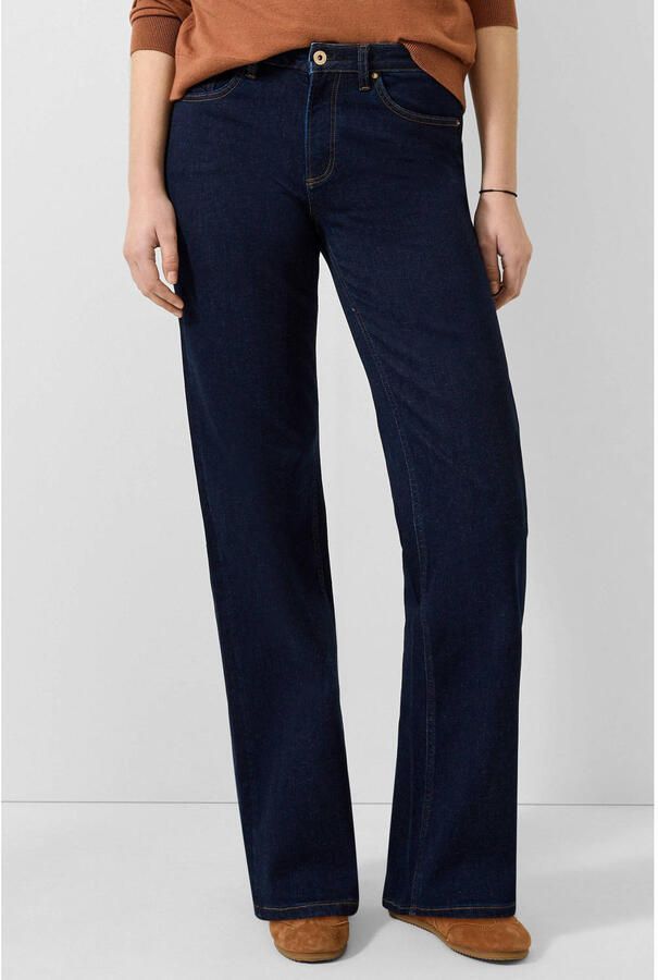 QS straight leg jeans dark blue