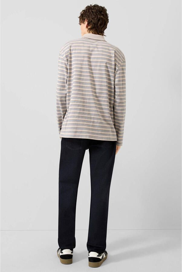 QS straight leg jeans donkerblauw denim - Foto 2