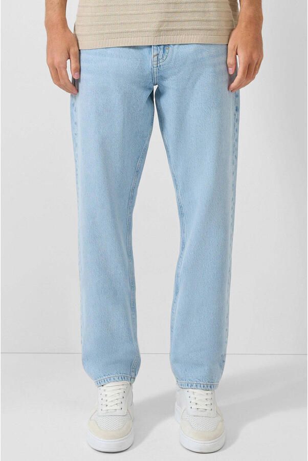 QS straight leg jeans lichtblauw