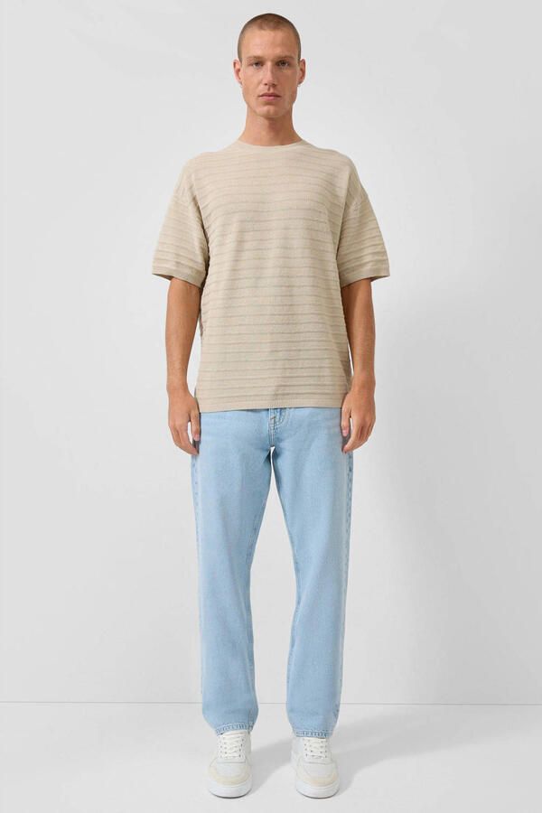 QS straight leg jeans lichtblauw - Foto 2