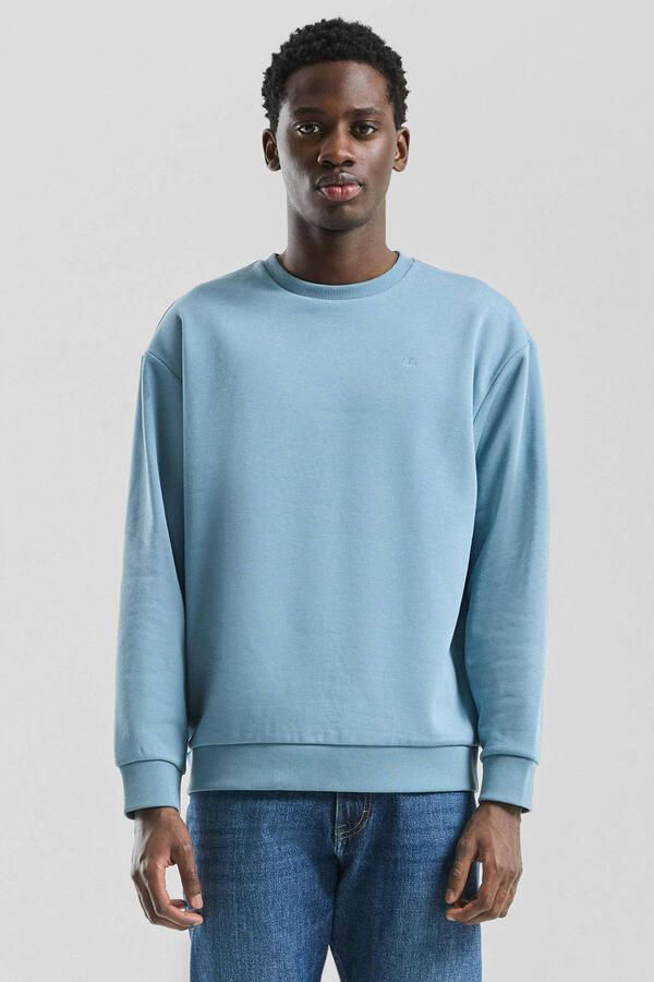QS sweater blauw