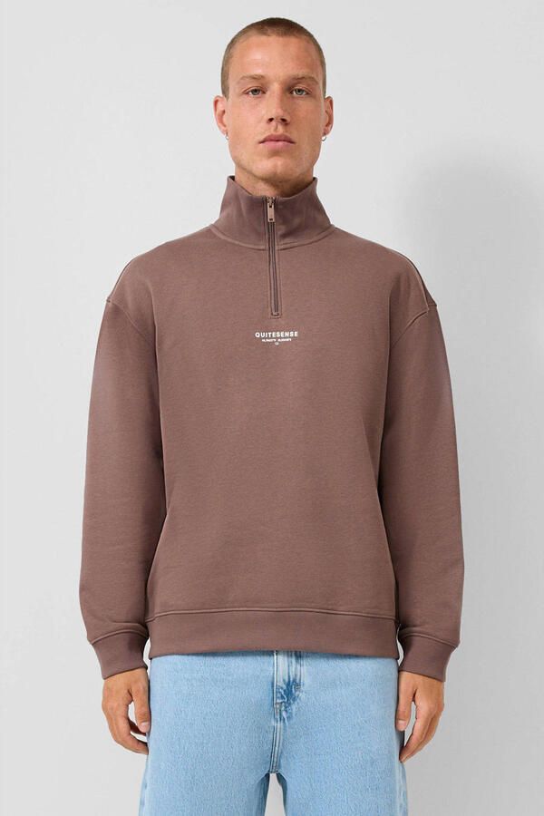 QS sweater bruin