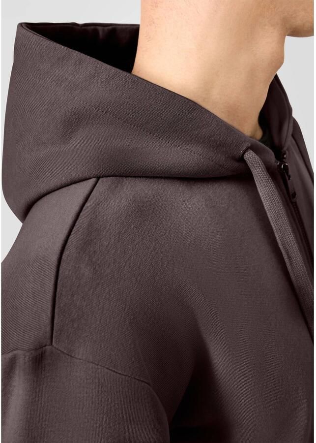 QS sweatvest bruin - Foto 2