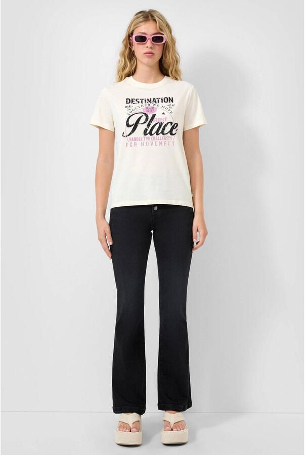 QS T-shirt ecru - Foto 3