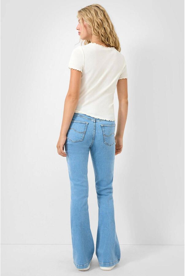 QS T-shirt ecru rib gebreid - Foto 2