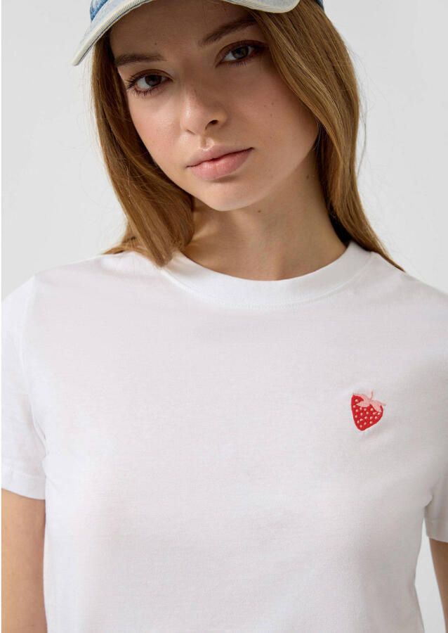 QS T-shirt wit - Foto 2