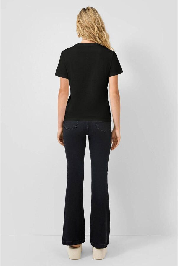 QS T-shirt zwart - Foto 3