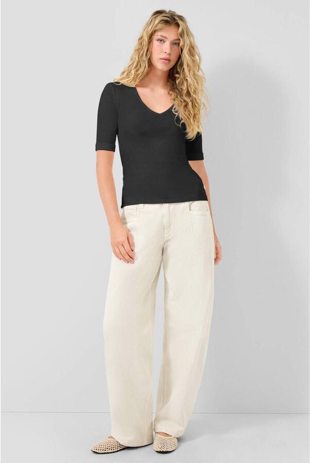 QS T-shirt zwart - Foto 2