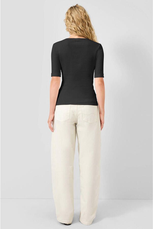 QS T-shirt zwart - Foto 3