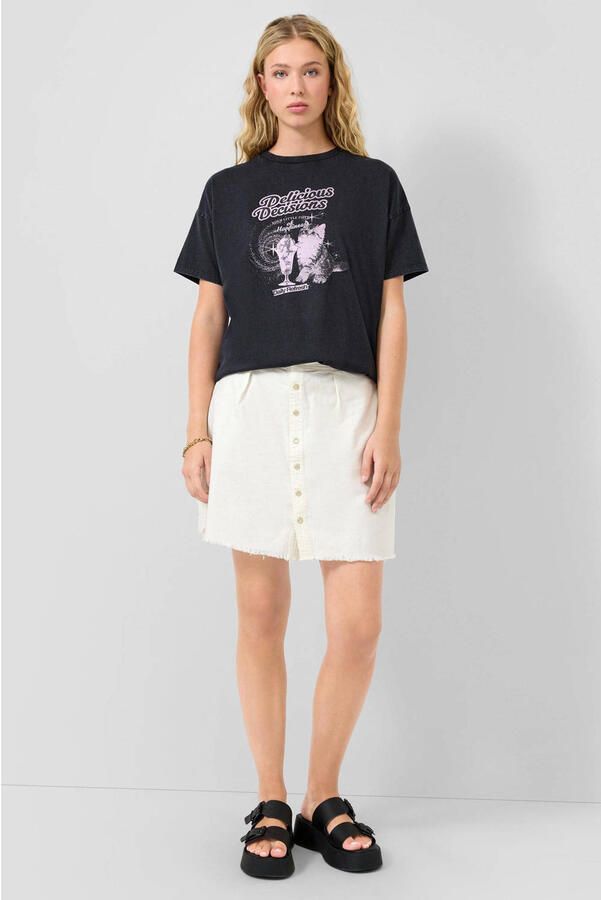 QS T-shirt zwart - Foto 3