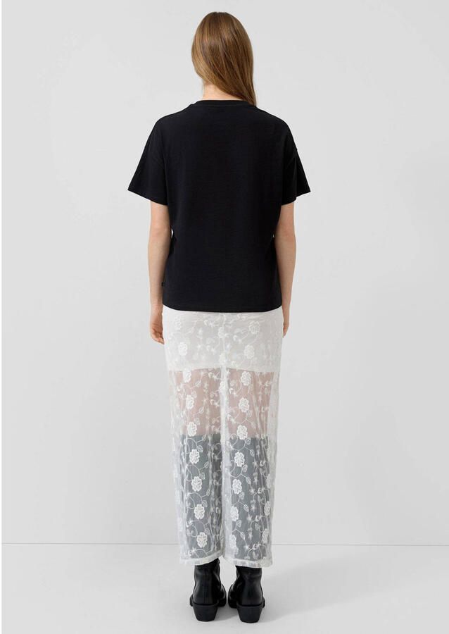 QS T-shirt zwart - Foto 2