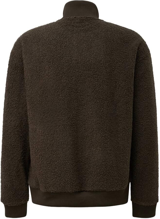 QS teddy fleecevest donkerbruin - Foto 2