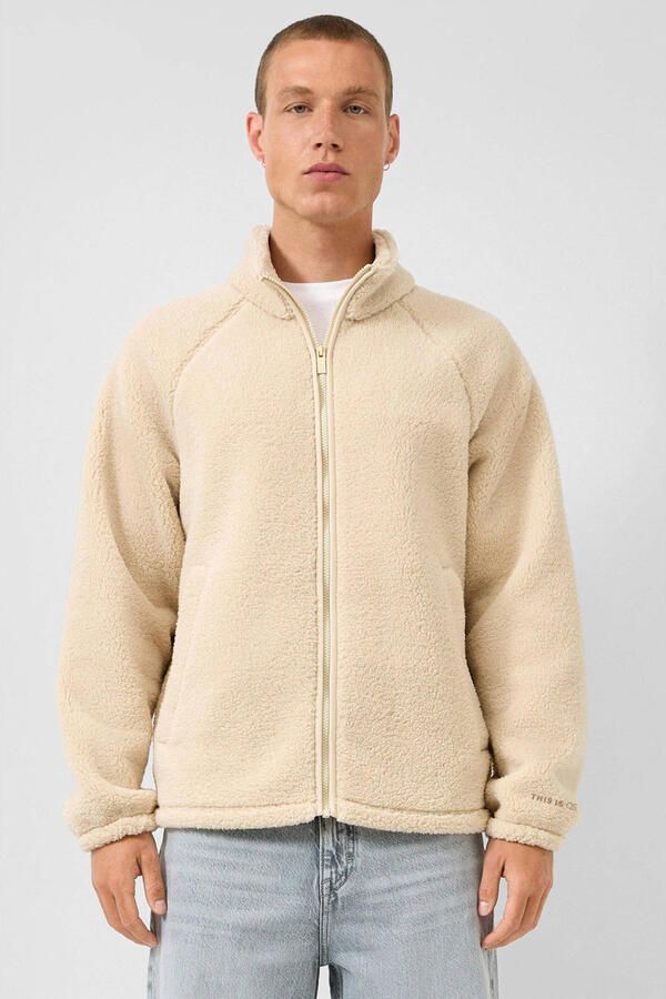 QS teddy jas beige