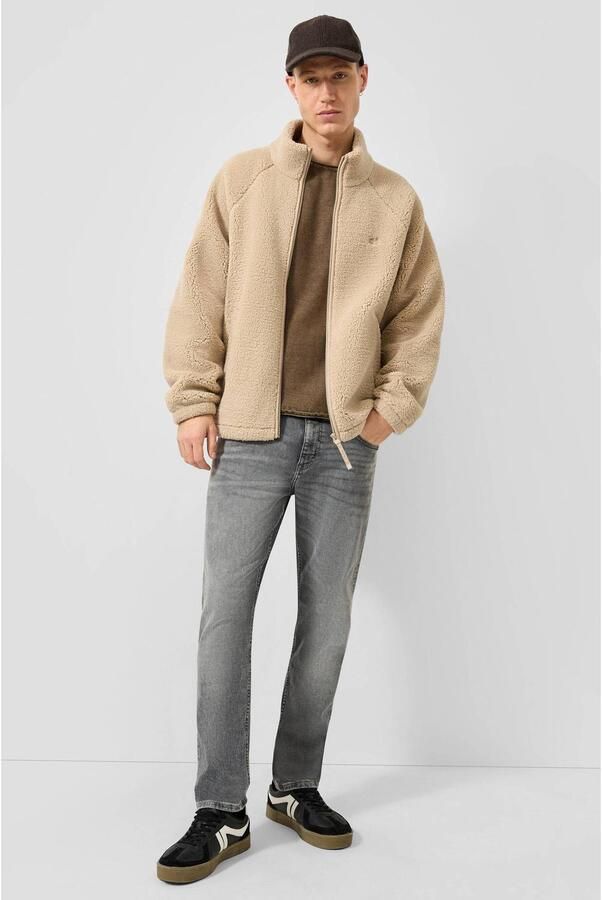 QS teddy jas beige