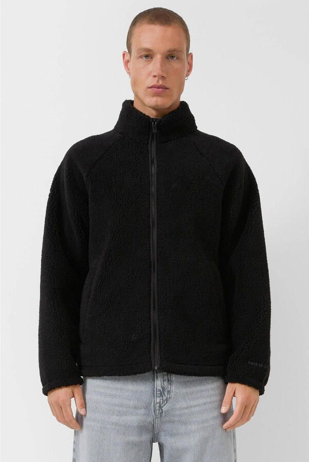 QS teddy jas zwart