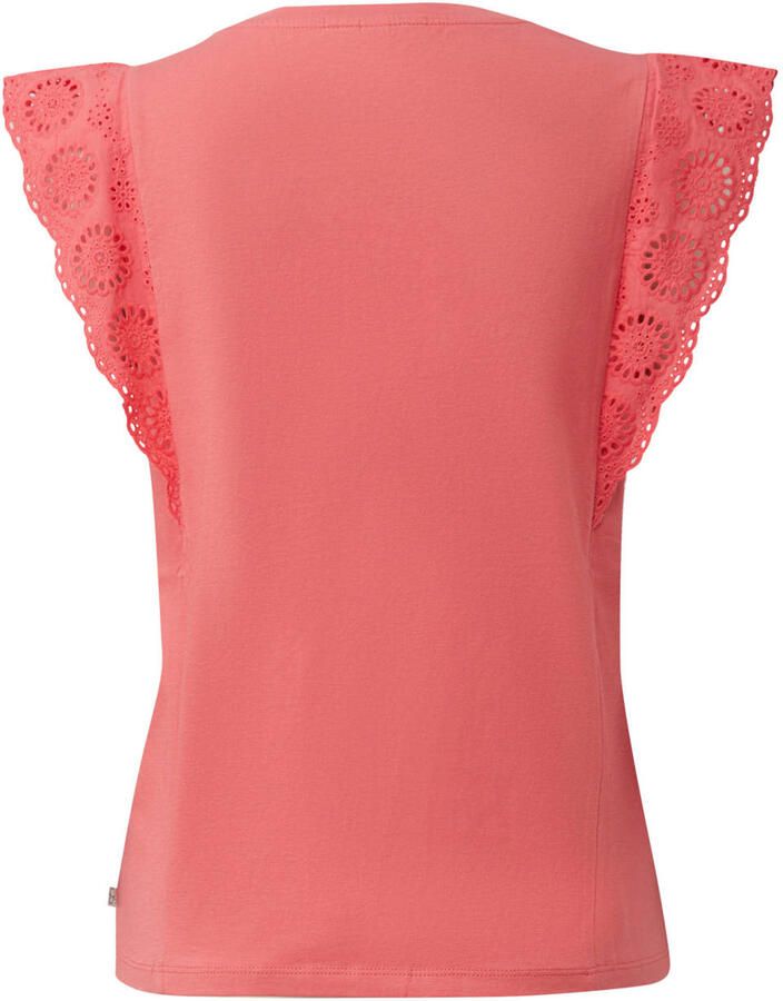 QS top broderie roze - Foto 2
