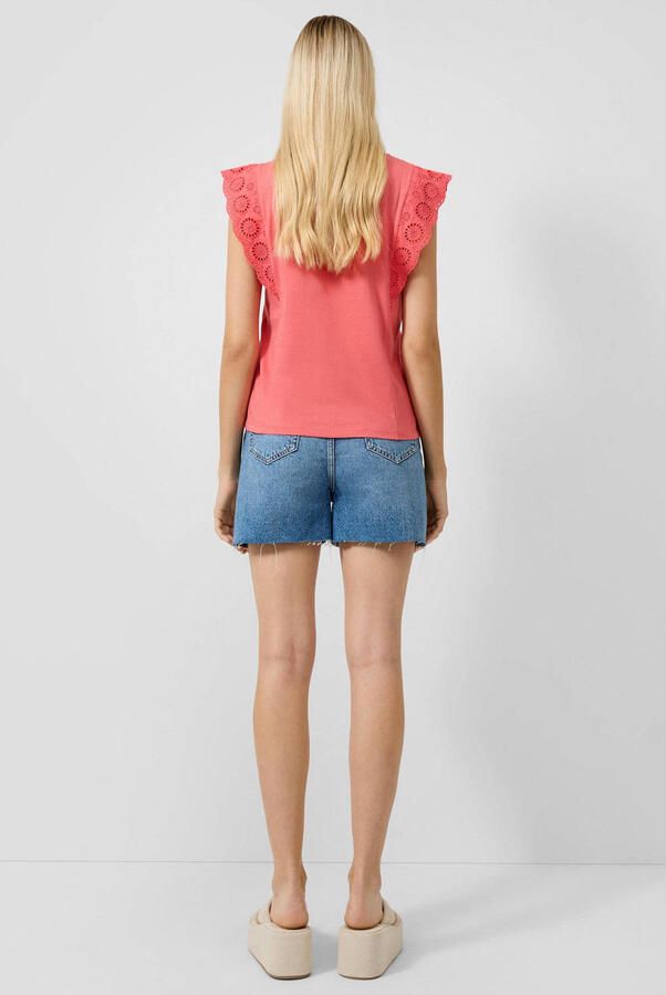 QS top broderie roze - Foto 3
