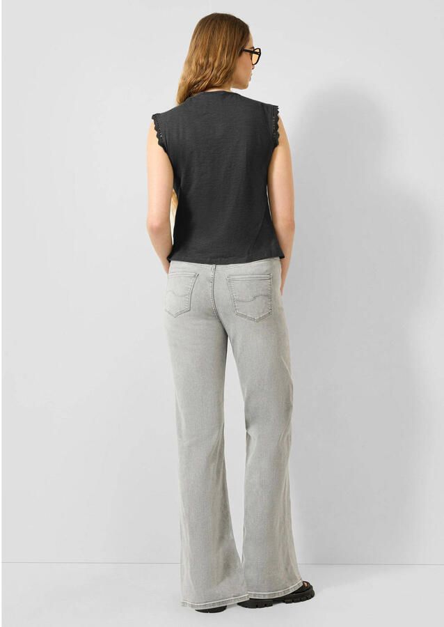 QS top broderie zwart - Foto 2