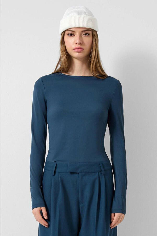QS top donkerblauw