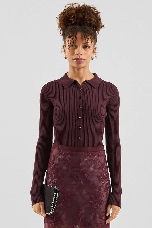 QS top donkerrood