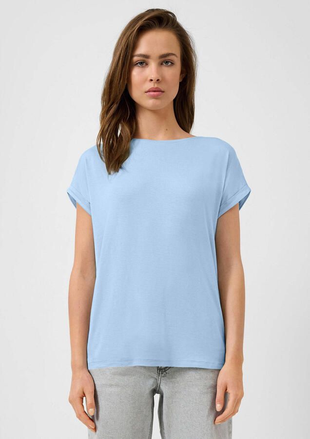 QS top lichtblauw