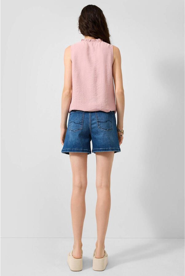 QS top met ruches roze - Foto 2