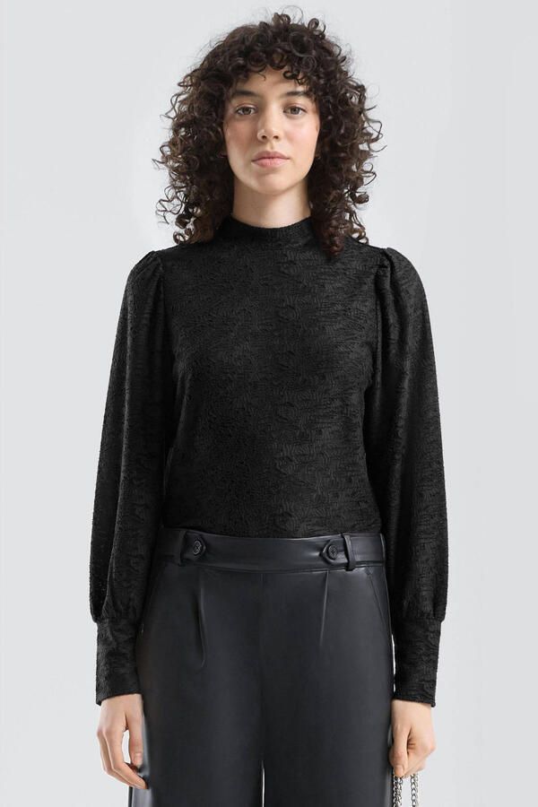 QS top zwart