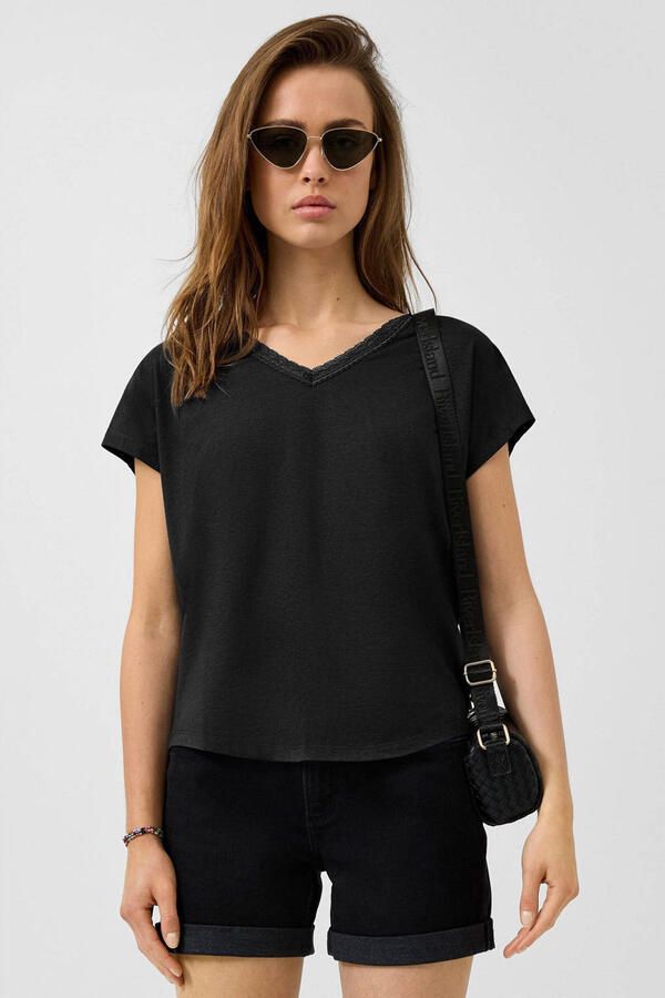 QS top zwart