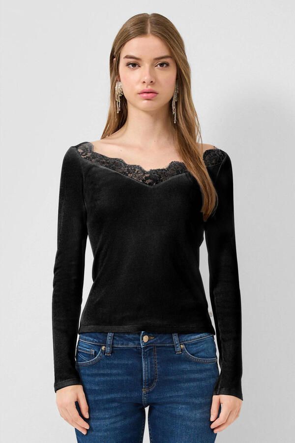 QS top zwart