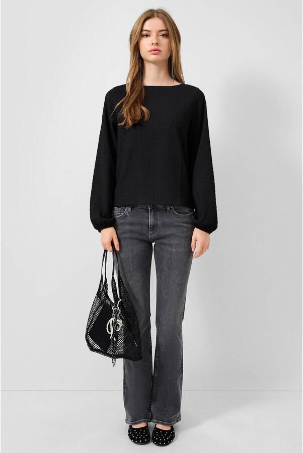 QS flared jeans grey denim - Foto 2