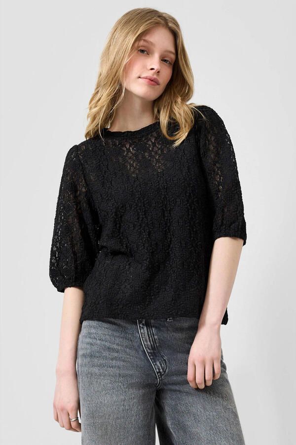 QS top zwart